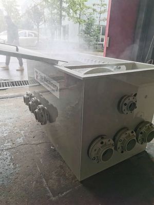 PP Aquaculture Indoor/Outdoor Ras Rotary Drum Filter for Fish Farming/Pond PP Material