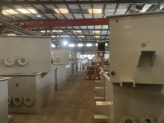 PP Shell Material Aquaculture Rotary Drum Filter for RAS Koi Farming 1075*815*745mm