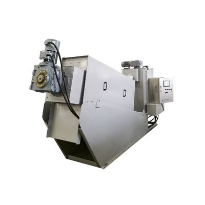 Screw Filter Press / Screw Sludge Dehydrator / Sludge Dewatering Machine for Dewatering