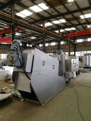 1.47kw Screw Press Sludge Dewatering Machine for Slaughtering Sewage Efficiently