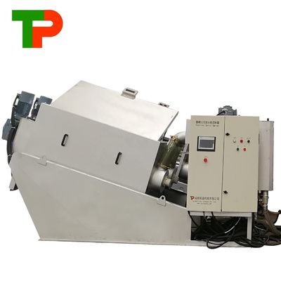Volute Press Sludge Dehydrator 35 kg Weight 100L/Hour Productivity for Water Treatment