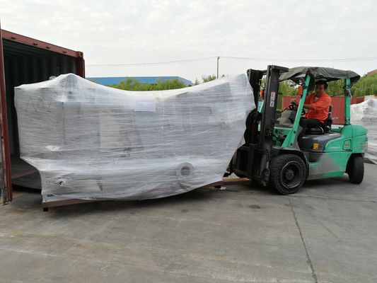 1.47kw Screw Press Sludge Dewatering Machine for Slaughtering Sewage Efficiently