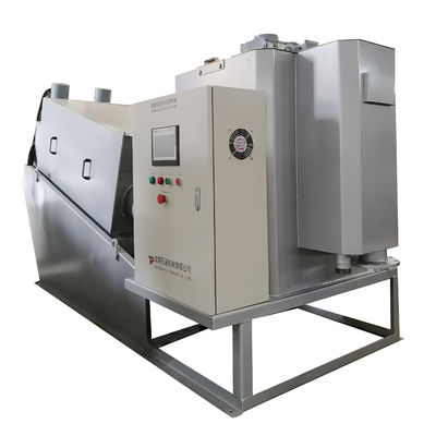 Field Maintenance and Repair Service Stainless Steel Screw Press Sludge Dewatering Machine