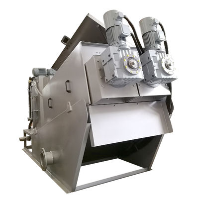 Field Maintenance and Repair Service Stainless Steel Screw Press Sludge Dewatering Machine