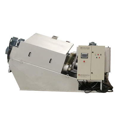 Field Maintenance and Repair Service Stainless Steel Screw Press Sludge Dewatering Machine