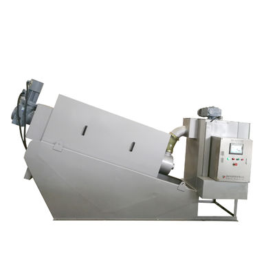 Field Maintenance and Repair Service Stainless Steel Screw Press Sludge Dewatering Machine