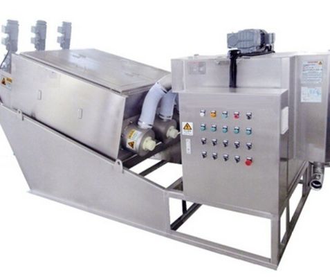 Leather/Municipal Water and Industrial Waste Treatment Screw Press Dewatering Machine