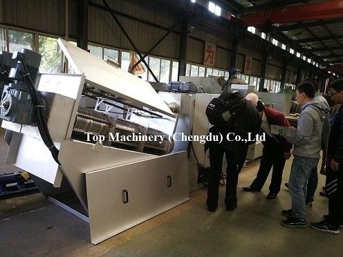 DS Capacity 5-640kgs/h/set Volute Type Dewatering Screw Press for Sewage Sludge Treatment