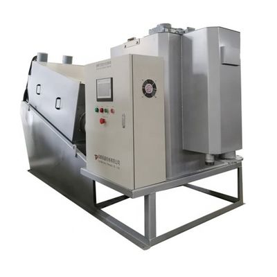 Volute Press Sludge Dehydrator 35 kg Weight 100L/Hour Productivity for Water Treatment