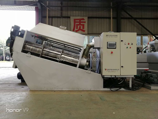 Screw Filter Press / Screw Sludge Dehydrator / Sludge Dewatering Machine for Dewatering