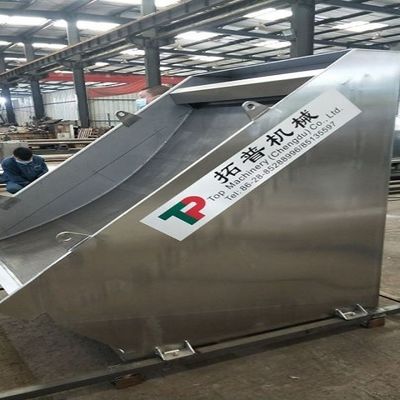 TPBS Unpowered Sieve Bend Screen Filter 500kg Capacity for Optimal Filtration Results