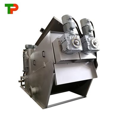 Eco-friendly Screw Press Filter for Solid-liquid Separation Made of SS304 Material