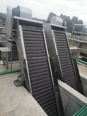 Durable Inclined Screen for Solid-Liquid Separation in WWTP Channel/Drain Construction