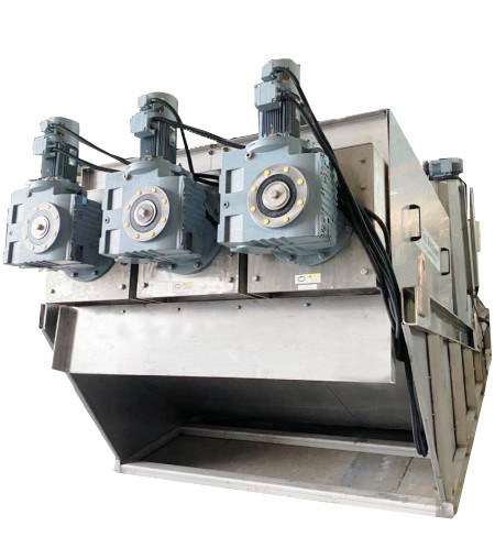 1.47kw Screw Press Sludge Dewatering Machine for Slaughtering Sewage Efficiently