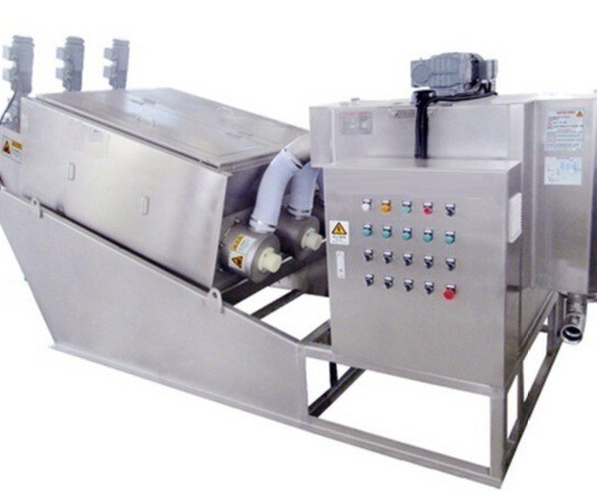 Leather/Municipal Water and Industrial Waste Treatment Screw Press Dewatering Machine