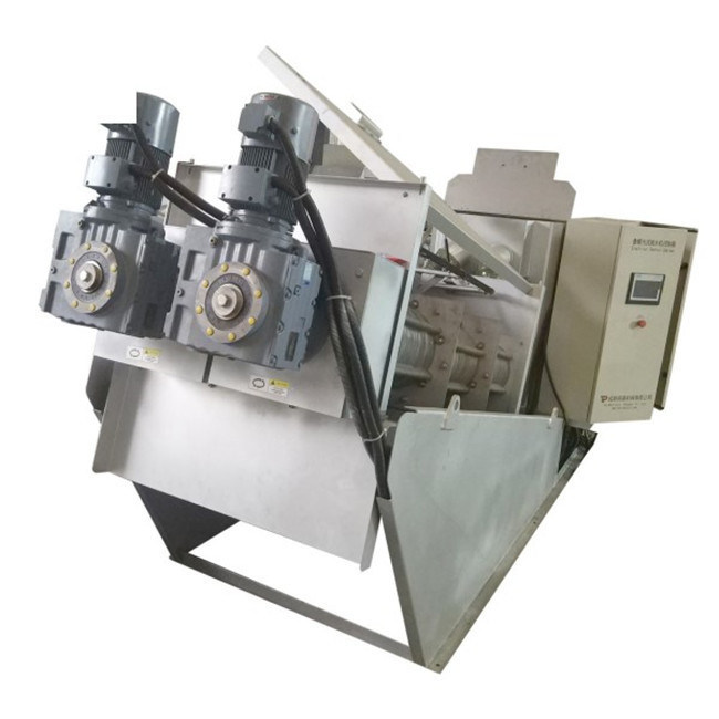 Screw Filter Press / Screw Sludge Dehydrator / Sludge Dewatering Machine for Dewatering